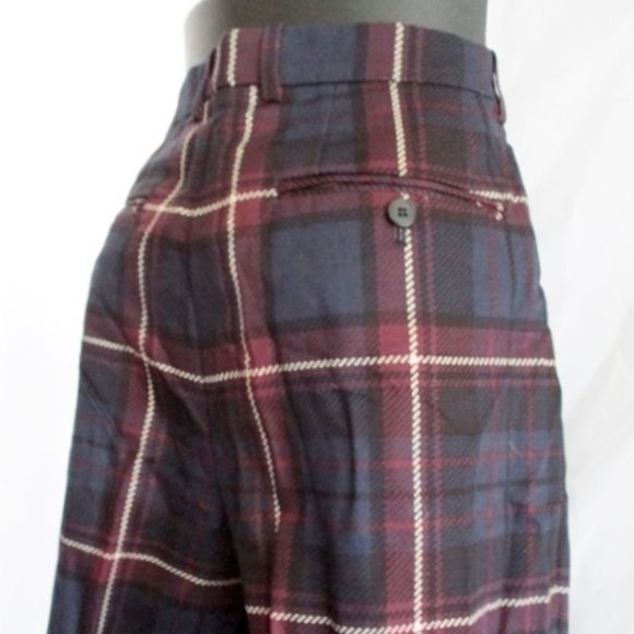 dries van noten plaid pants